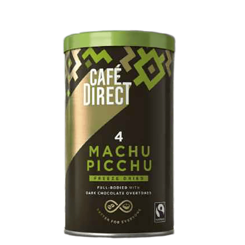 Café Direct Cafédirect Fairtrade Freeze Dried Instant Machu Picchu Coffee 100g