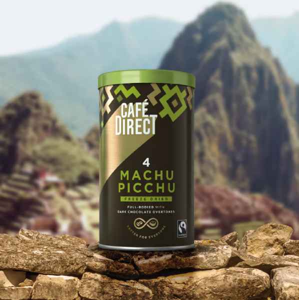 Café Direct Cafédirect Fairtrade Freeze Dried Instant Machu Picchu Coffee 100g
