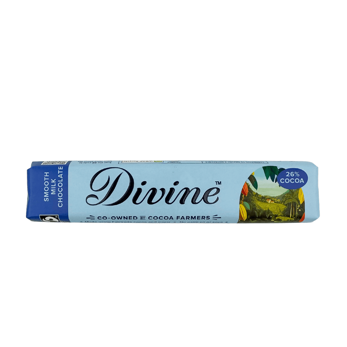 Divine Divine Chocolate Milk Chocolate 5x35g Bars | Fairtrade Smooth Milk Chocolate