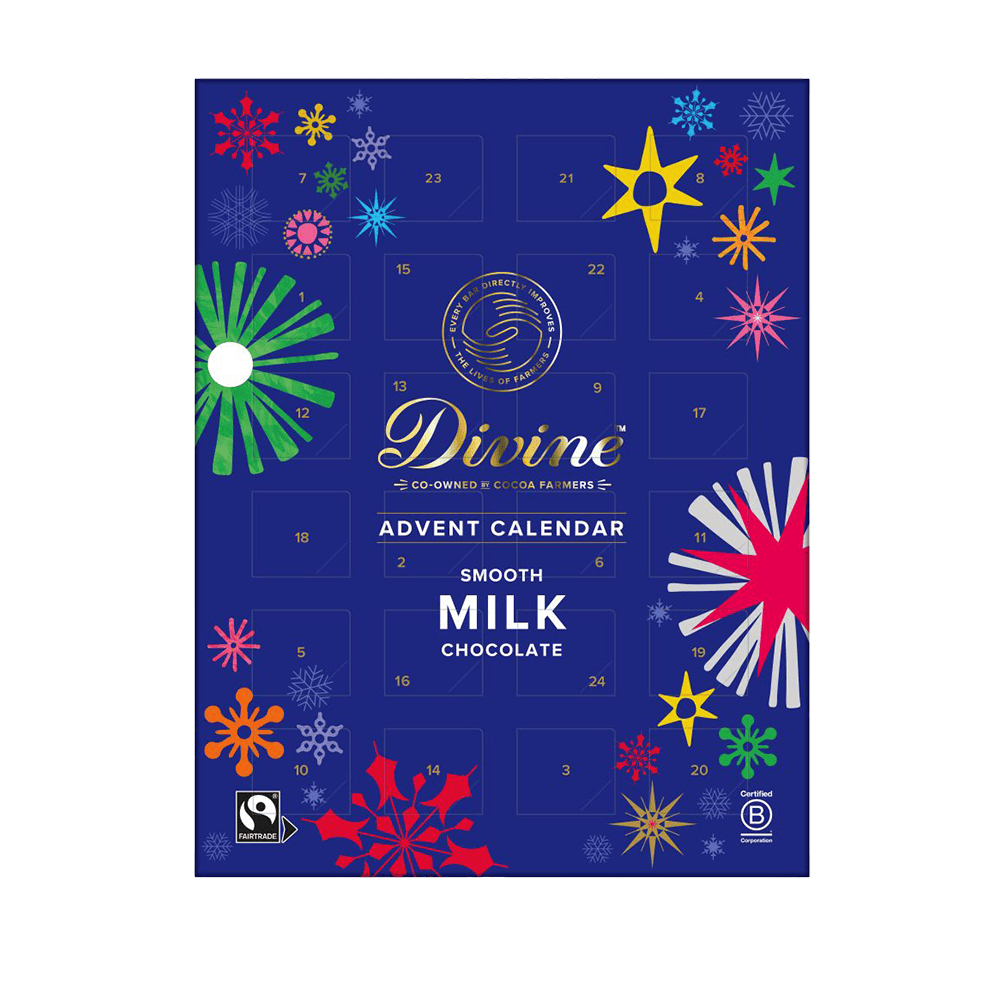 Divine Divine Milk Chocolate Advent Calendar, 85G - 75% Off!