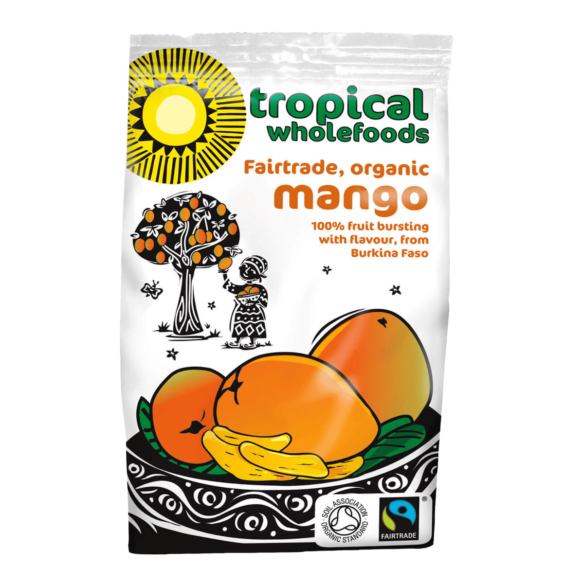 Equal Exchange Fairtrade Chewy Organic Mango (100g)