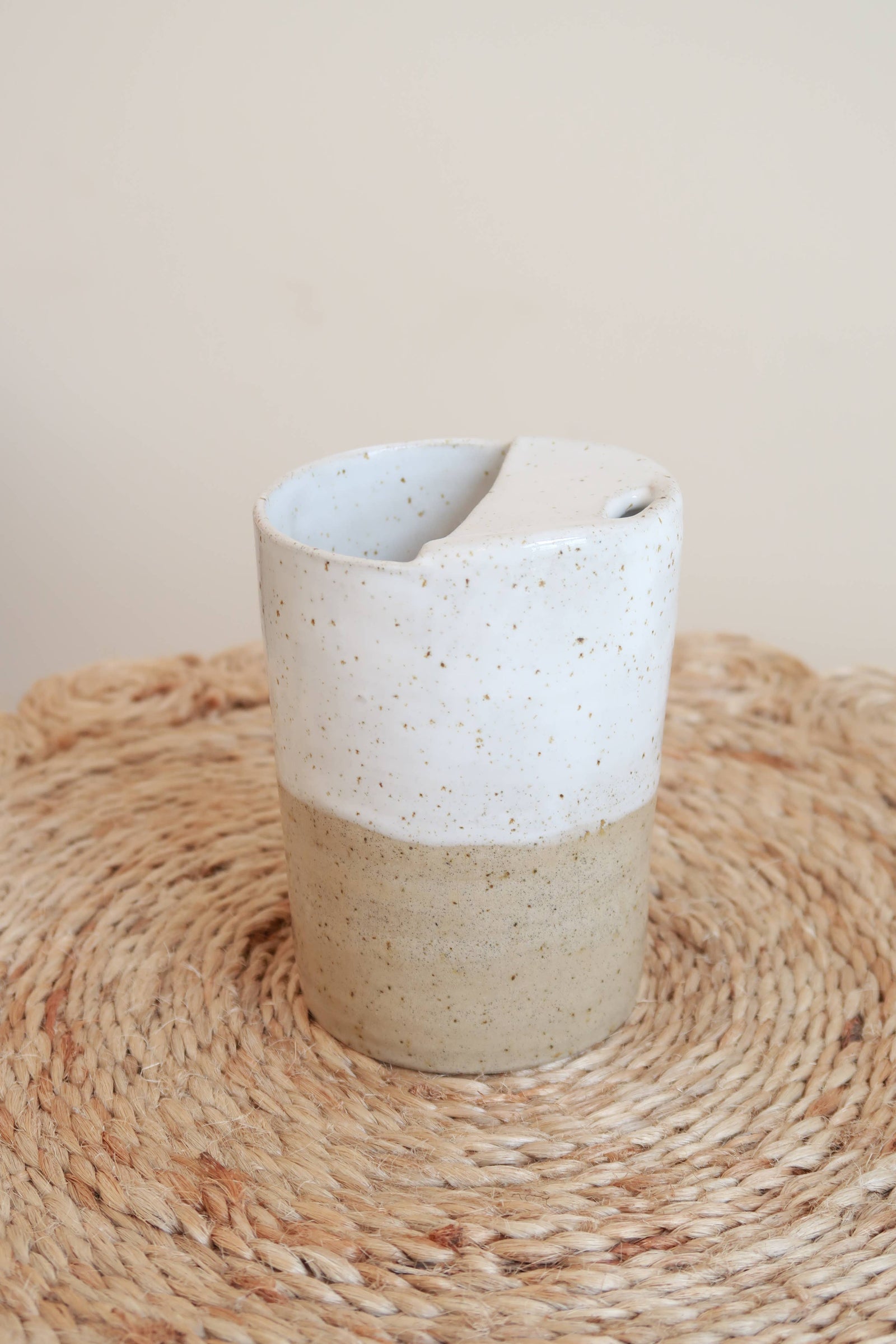 Fernweh Clay Designs Handmade Ceramic Espresso Travel Keep Cup