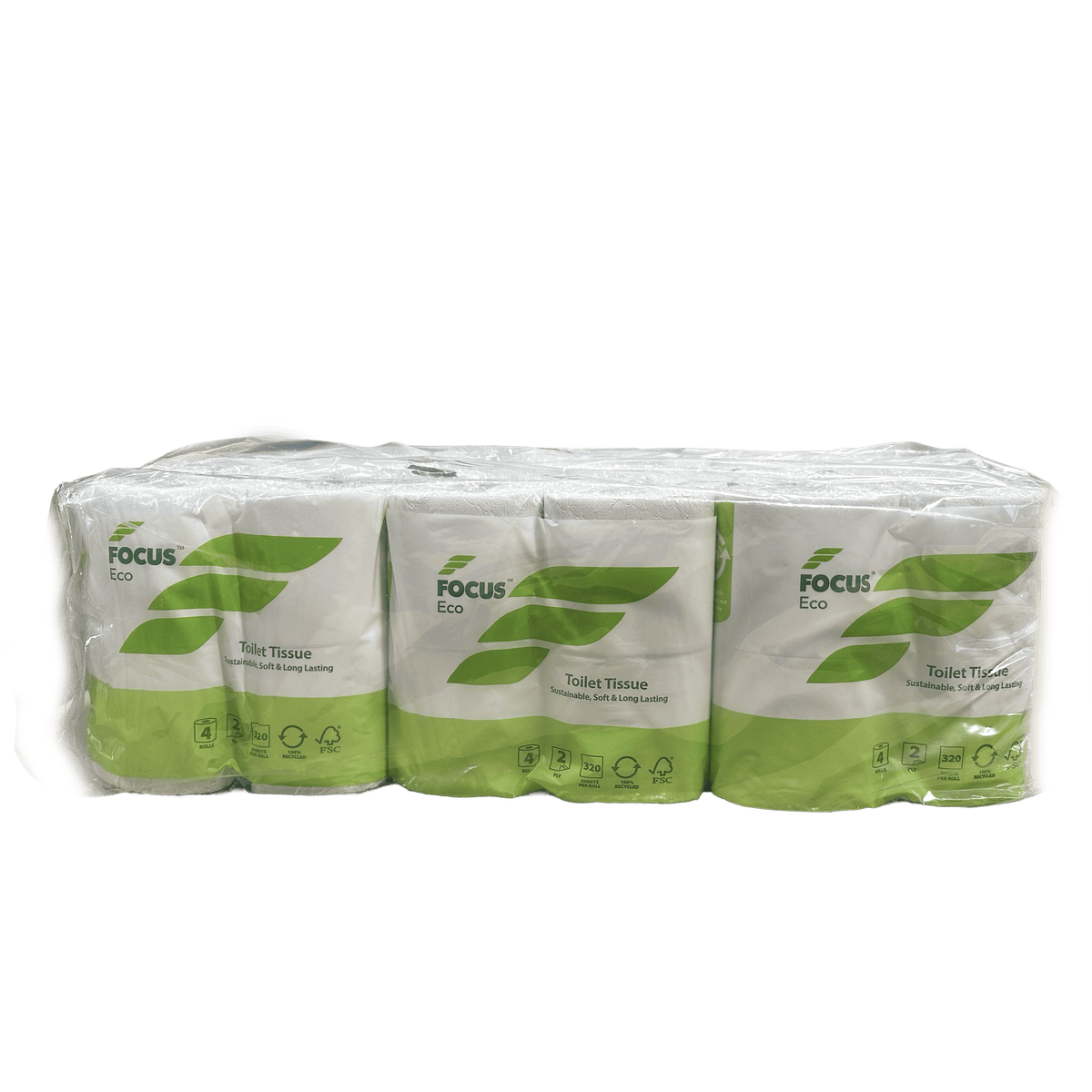 International Tissues Nature 320 Sheet Toilet Tissue Recycled  (4 rolls) One Case (9 Packs | 36 Rolls) - Save 10%