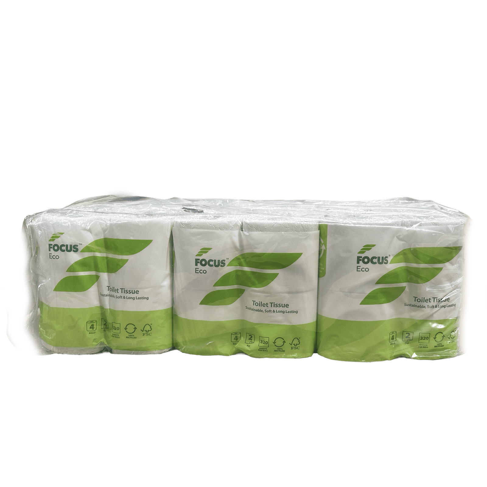 International Tissues Nature 320 Sheet Toilet Tissue Recycled  (4 rolls) One Case (9 Packs | 36 Rolls) - Save 10%