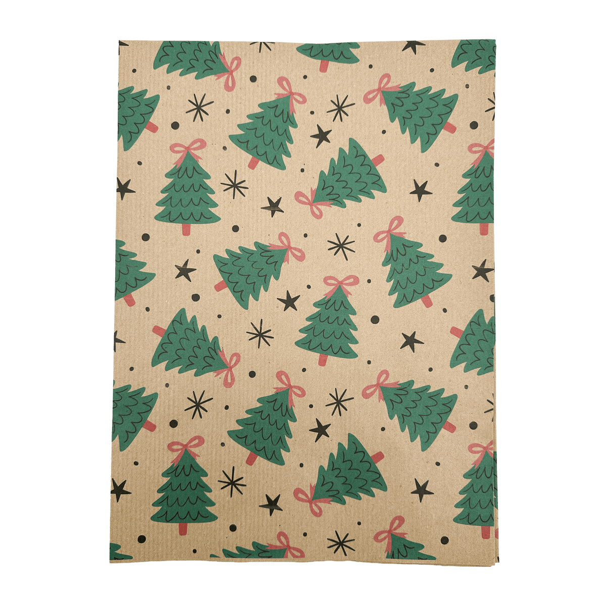 PlanetWrapIt Christmas Trees Recycled Gift Wrap (1m x 50cm)