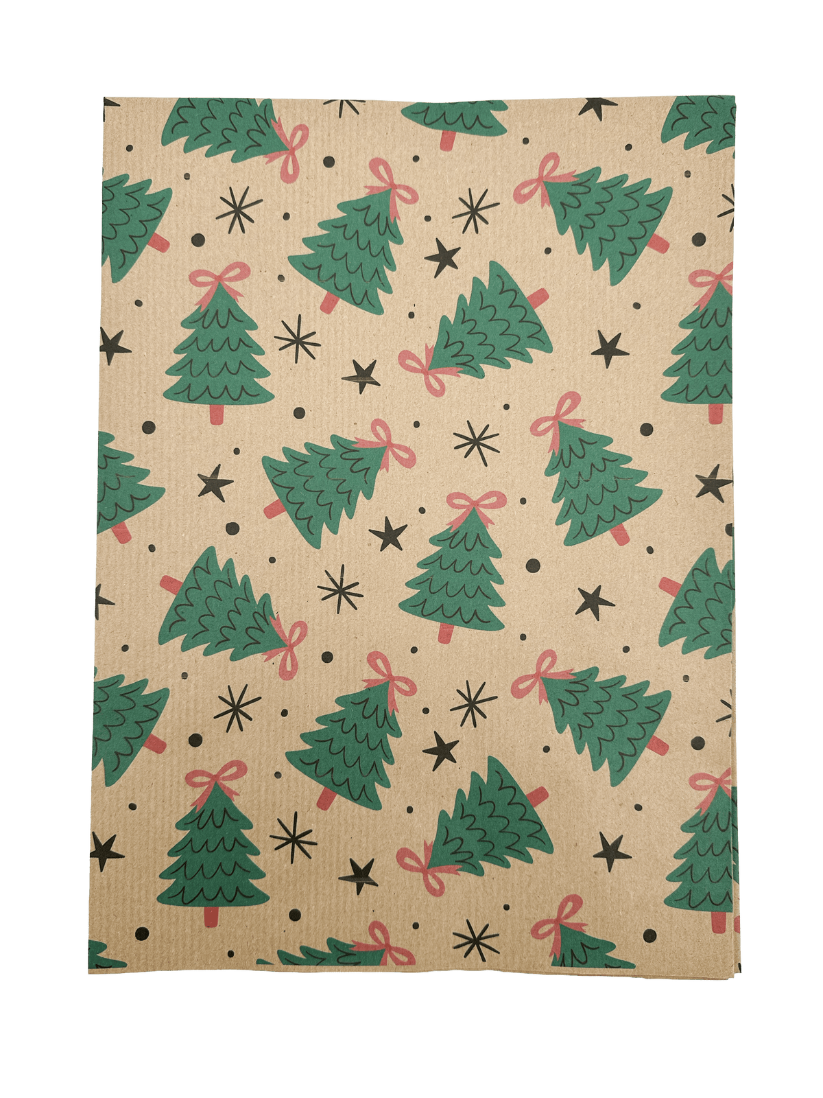 PlanetWrapIt Christmas Trees Recycled Gift Wrap (1m x 50cm)