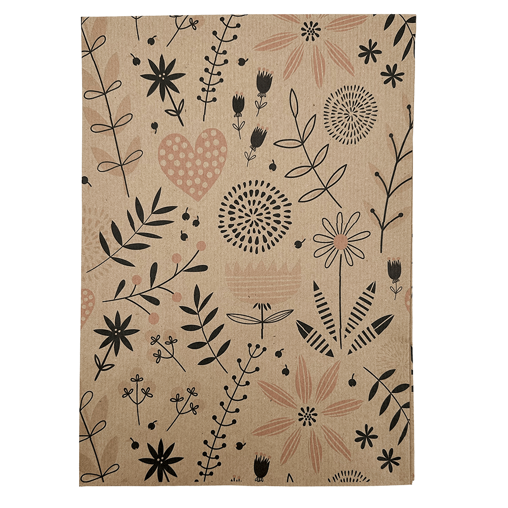 PlanetWrapIt Spring Garden Recycled Gift Wrap (1m x 50cm)