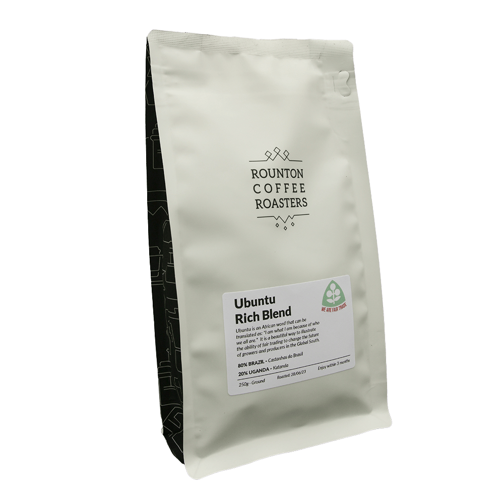 Rounton Coffee Roasters Ubuntu Coffee - Rich Blend (Ground) 250g Rich Blend - Ground