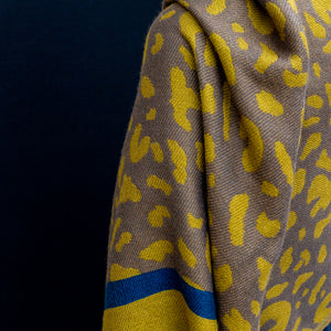 Sara GOTS Organic Cotton Reversible Scarf Multi