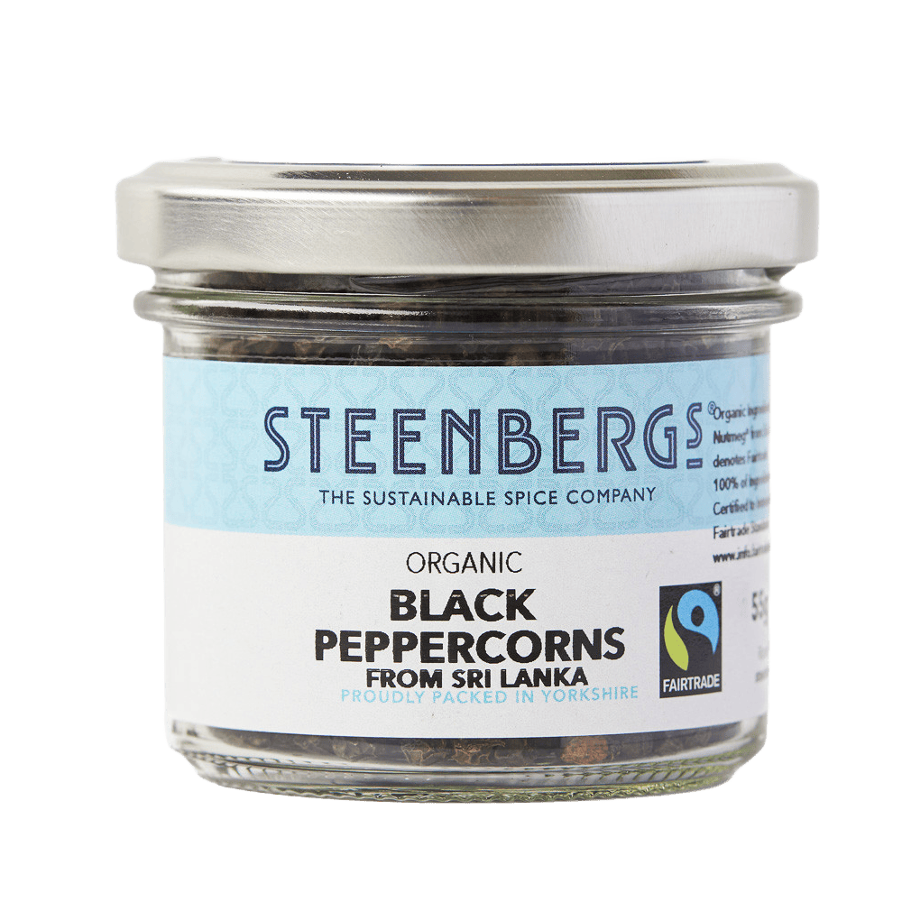 Steenbergs Fairtrade Black Peppercorns (55g)