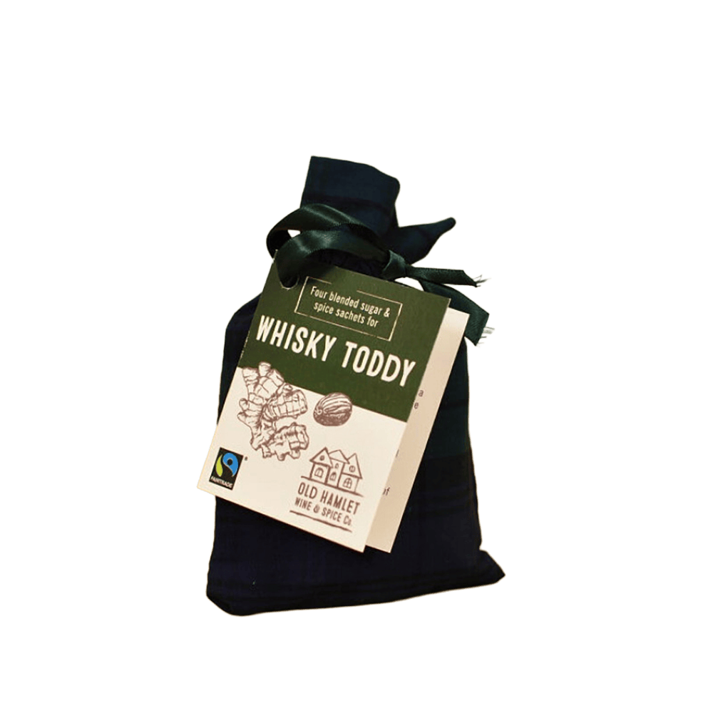 Steenbergs Fairtrade Whisky Toddy Mix (4 Sachets In Black Watch Tartan)