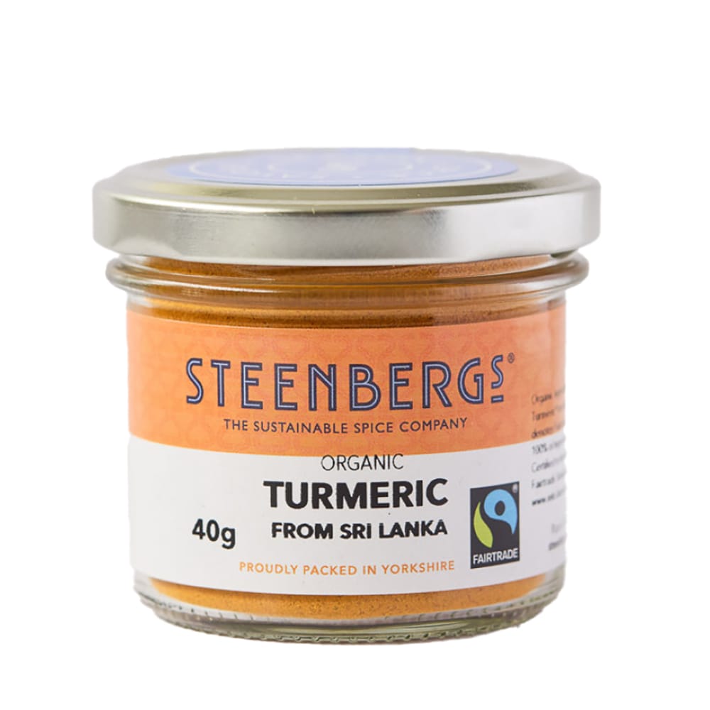 Steenbergs Steenbergs Organic Fairtrade Turmeric Powder 40g | Sri Lankan Spice