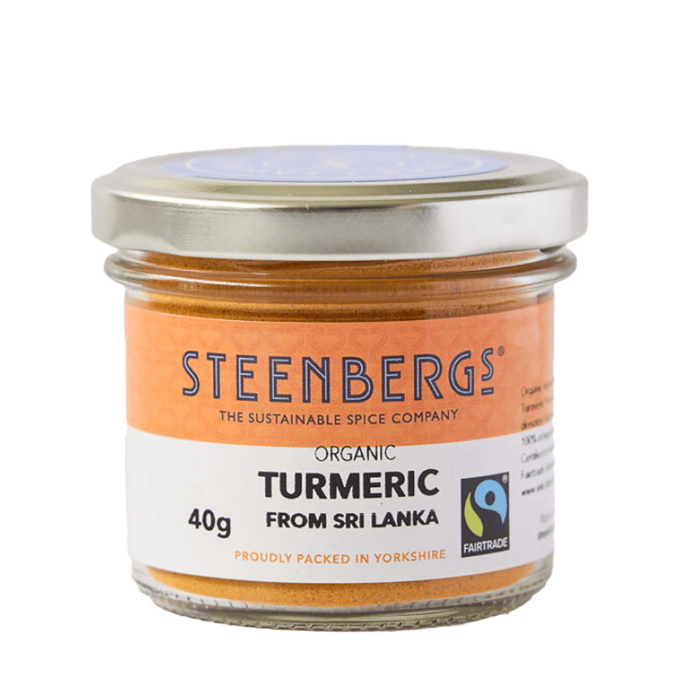Steenbergs Steenbergs Organic Fairtrade Turmeric Powder 40g | Sri Lankan Spice