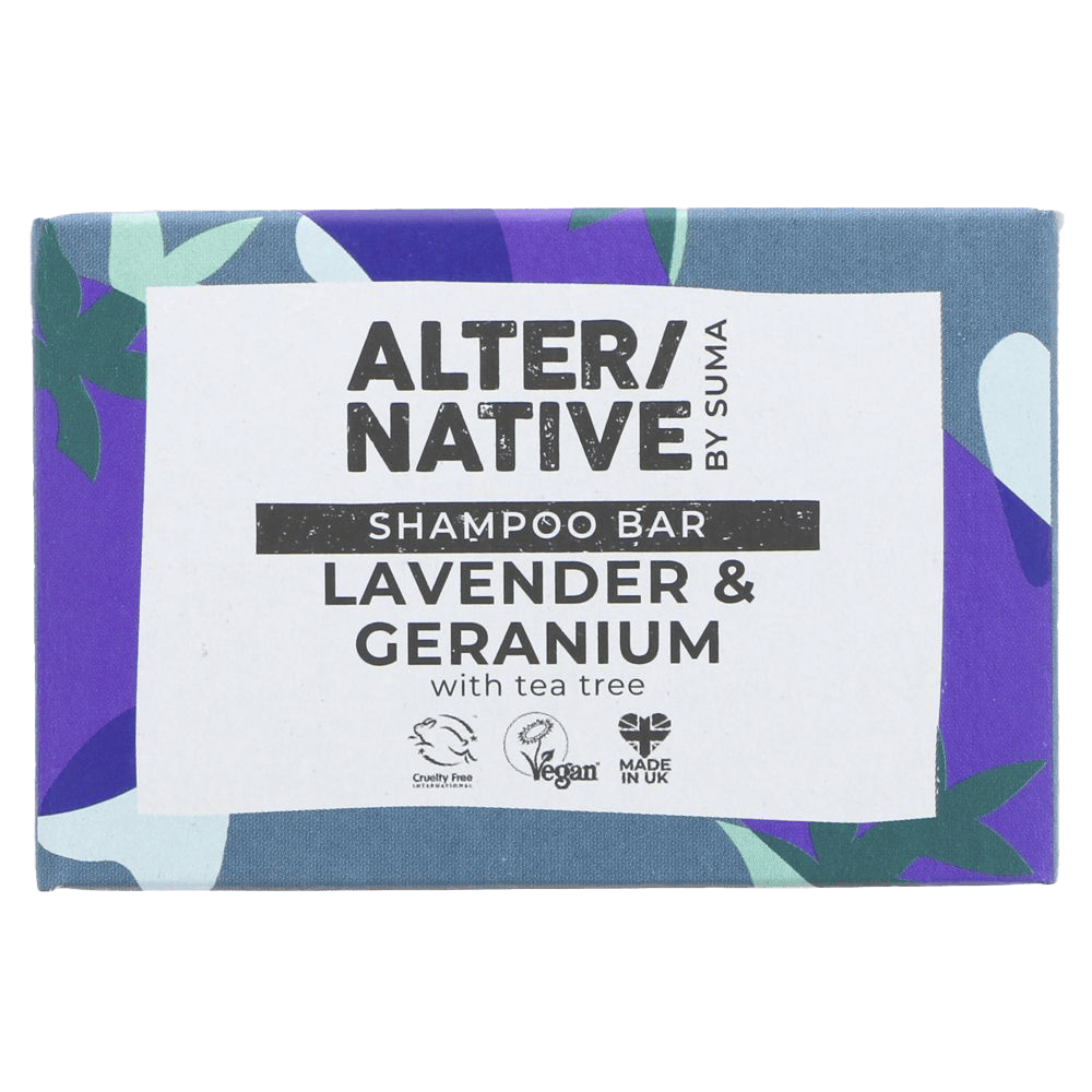 Suma Wholefoods Lavender &amp; Geranium Shampoo Bar