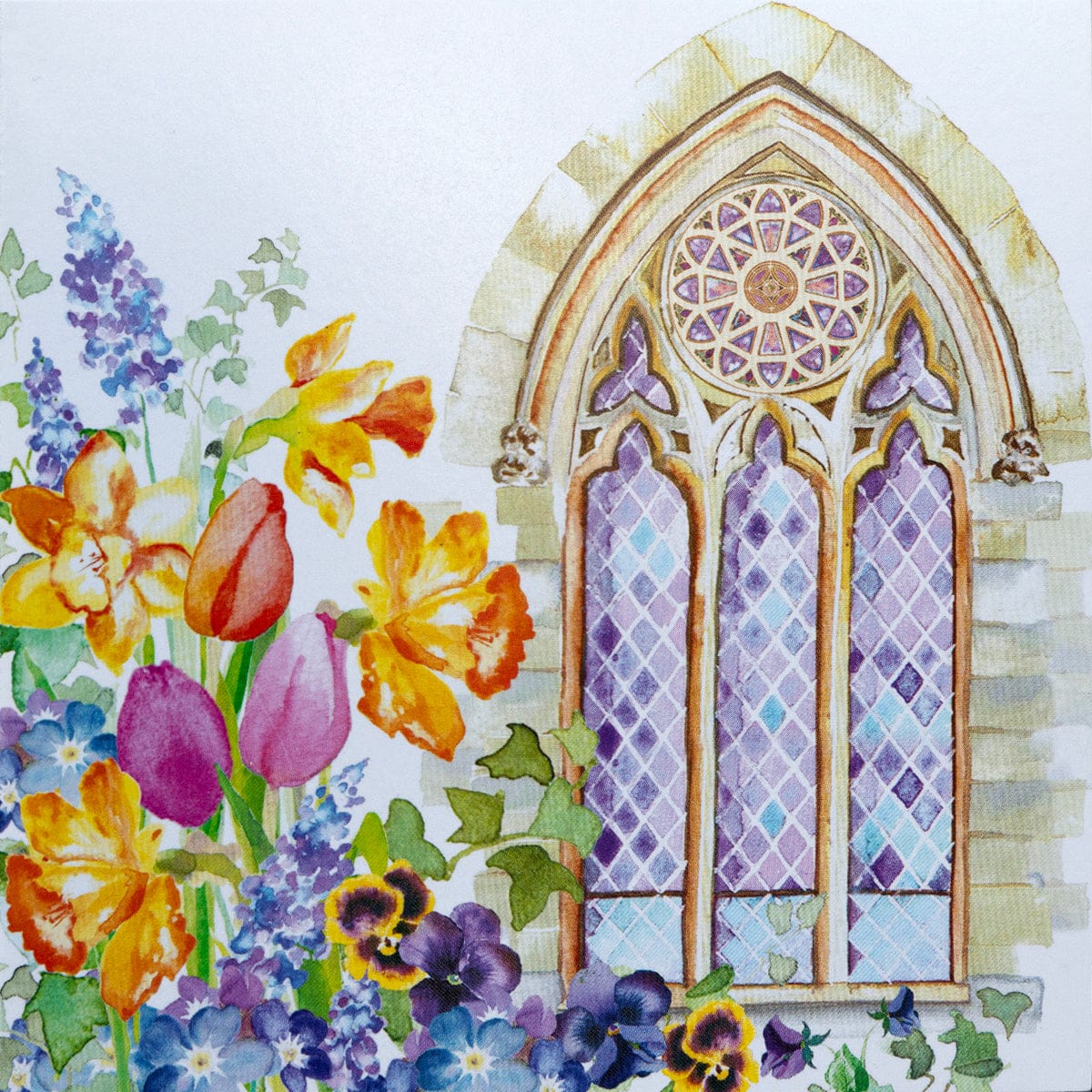 Traidcraft Church Window Cards (Pack of 6)