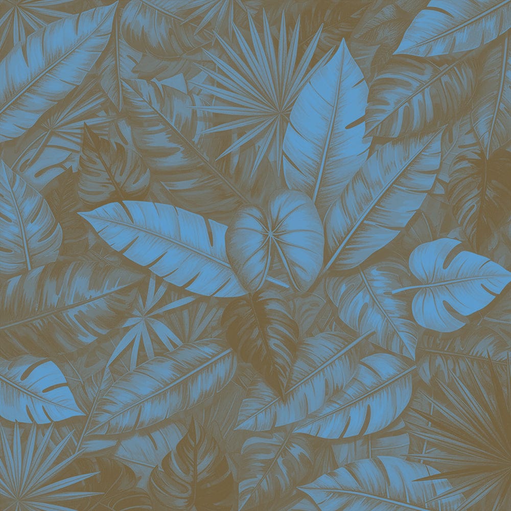 We Are Fair Trade African Leaves Tote Bag - multiple designs &amp; colours Square Print / AF-Teal-Bronze