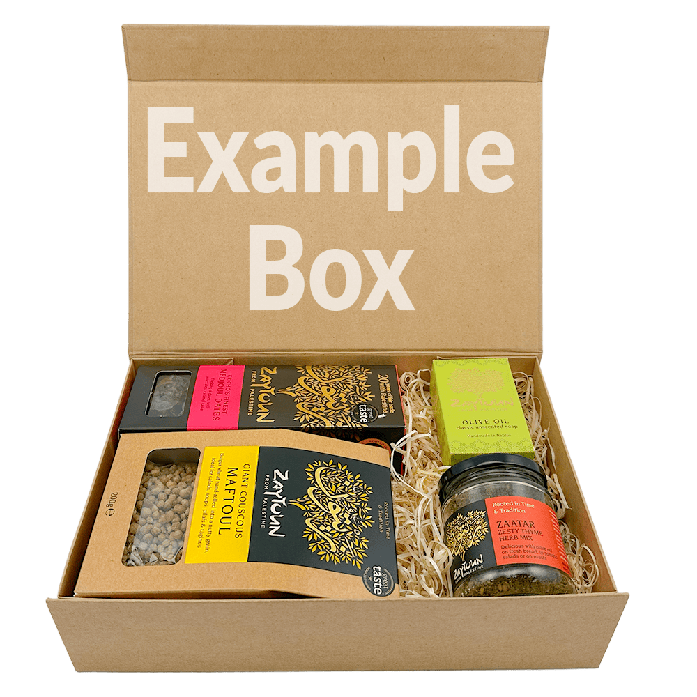 We Are Fair Trade Ltd Build Your Own Flavours Of The Middle East Gift Box | Custom Fairtrade Middle East Flavours Gift