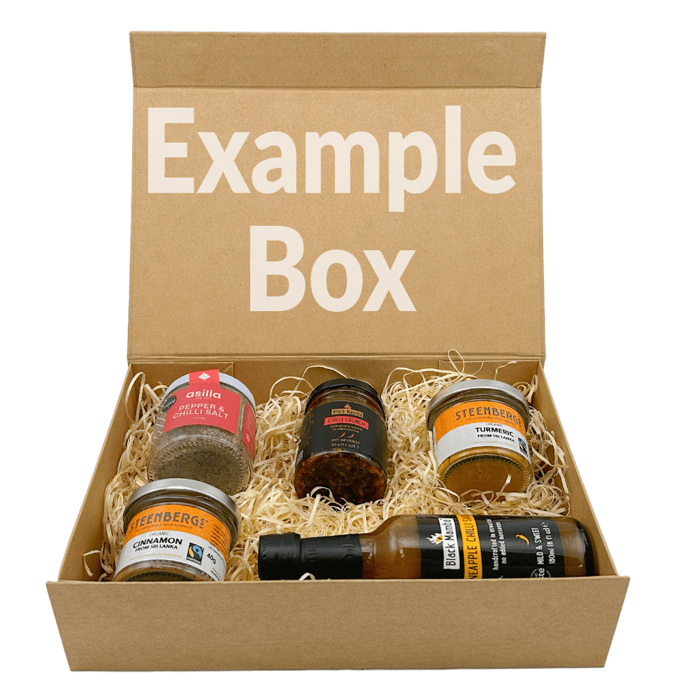 We Are Fair Trade Ltd Build Your Own Spicy Selection Gift Box | Custom Fairtrade Spice &amp; Chilli Gift