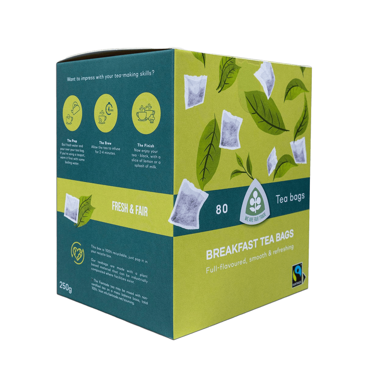 We Are Fair Trade We are Fair Trade Breakfast Blend Teabags (Box of 80) | Kenyan