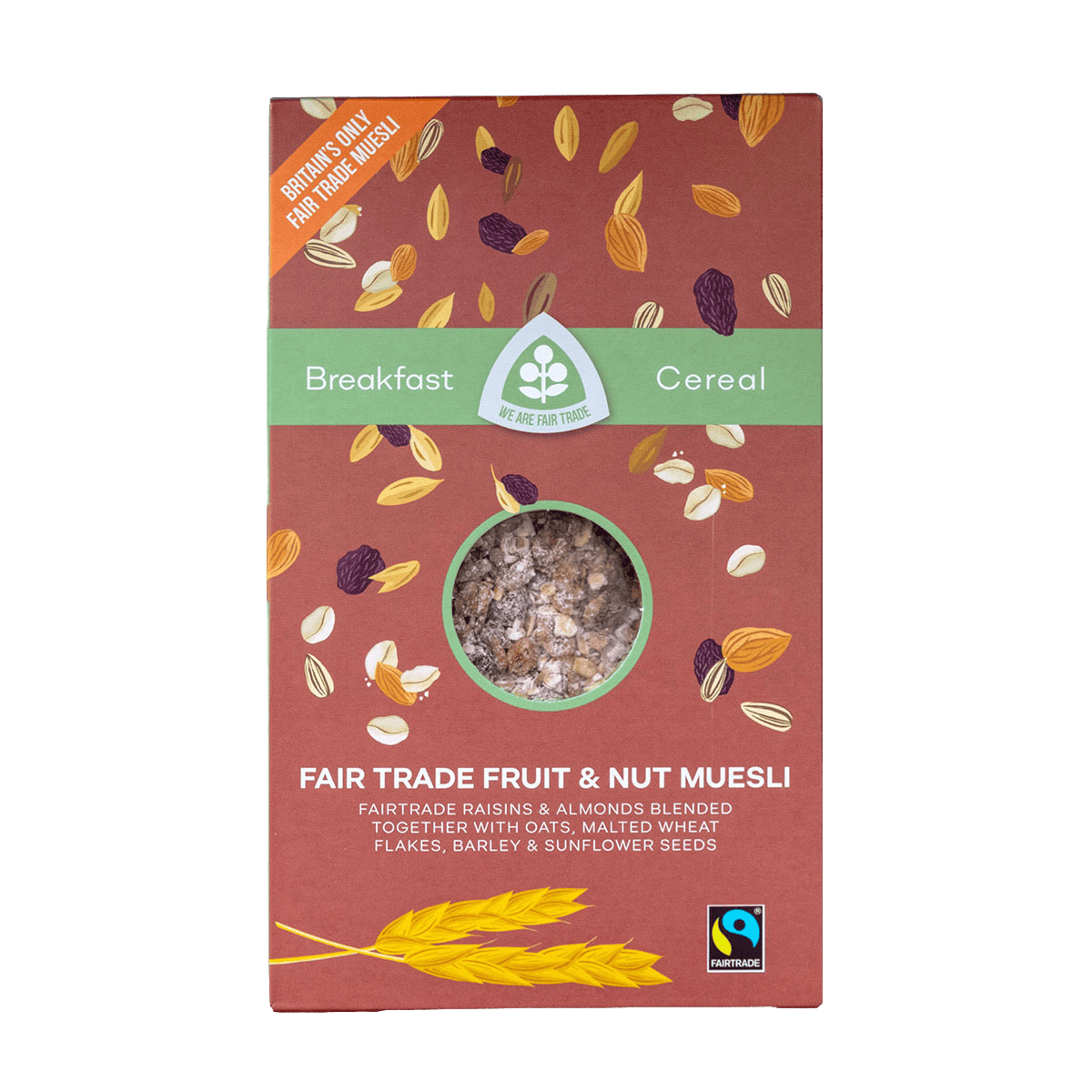 We Are Fair Trade We Are Fair Trade Fruit and Nut Muesli