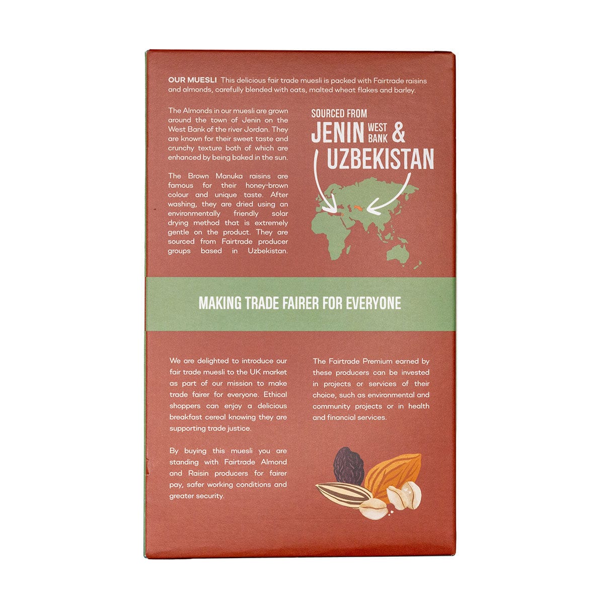 We Are Fair Trade We Are Fair Trade Fruit and Nut Muesli