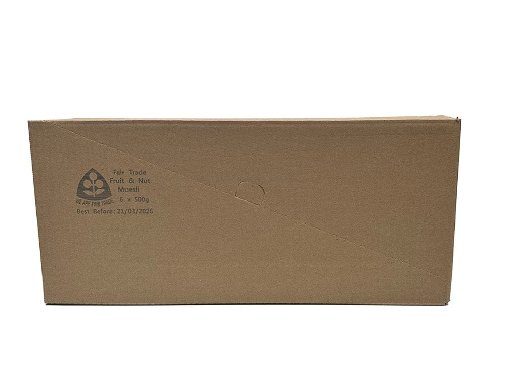 We Are Fair Trade We Are Fair Trade Fruit and Nut Muesli One Case (6 Boxes) - Save 5%