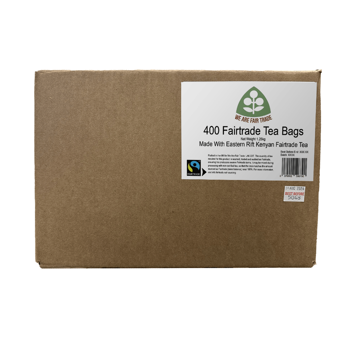 We Are Fair Trade We Are Fair Trade Tea Bags Catering Pack (400 bags)