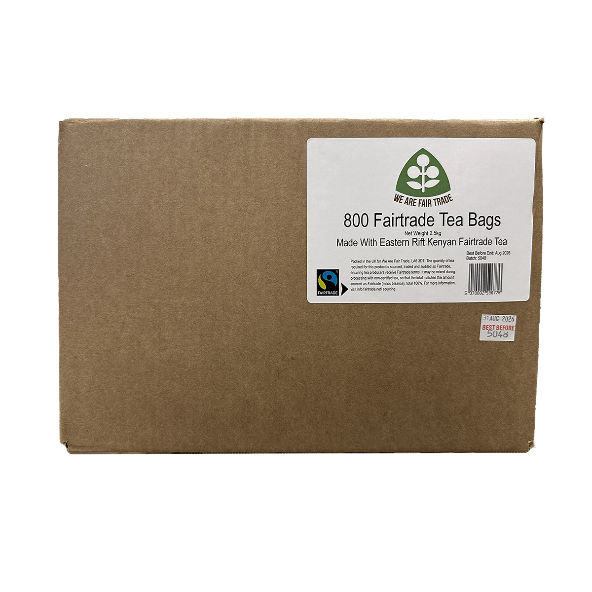 We Are Fair Trade We Are Fair Trade Tea Bags Catering Pack (800 bags)