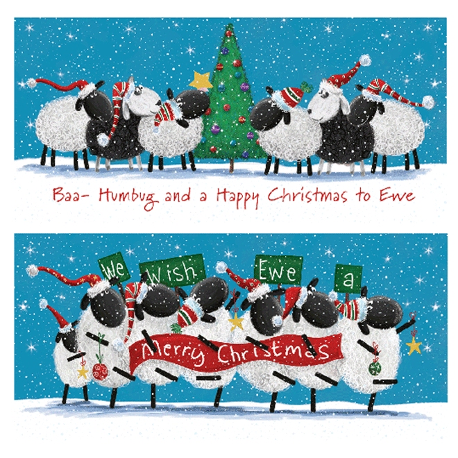 Winter Warmers Christmas Card (10 cards, 2 designs)