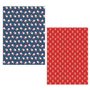 Santa & Rudolph Wrap