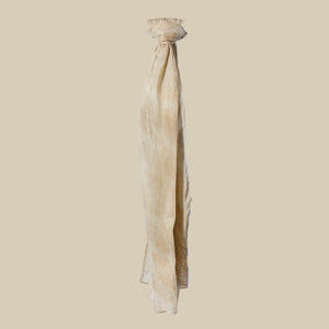 Cotton Scarf, Metallic Rose Gold Print