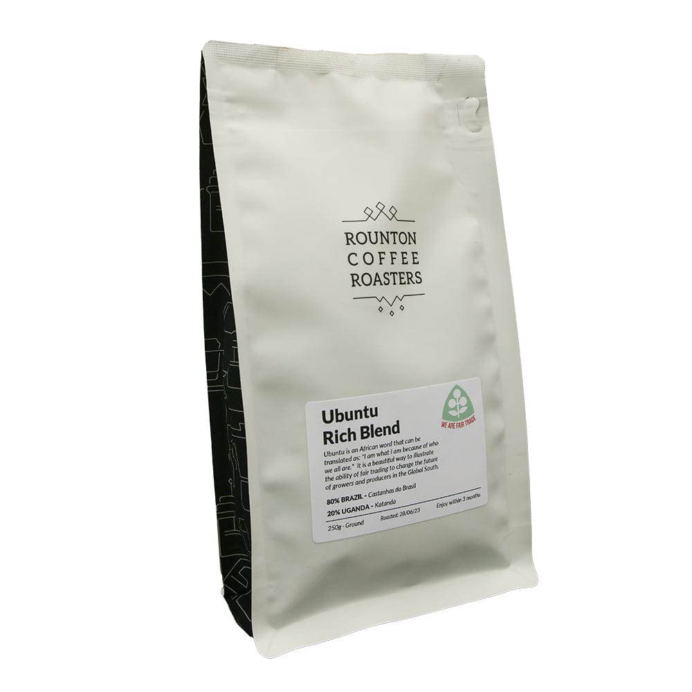Rounton Coffee Roasters Ubuntu Coffee - Rich Blend (Ground) 250g Rich Blend - Ground